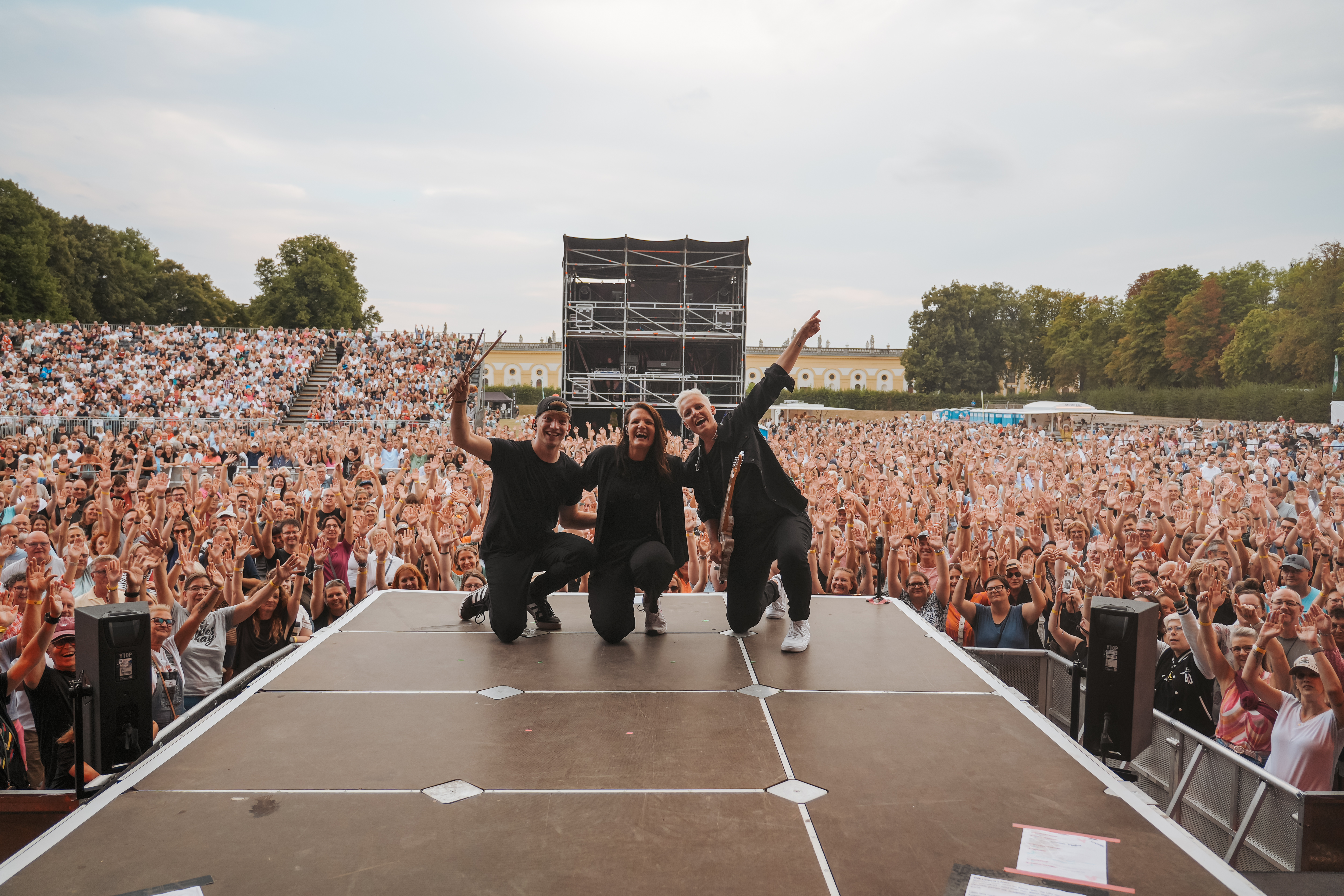 OHRENPOST live auf der Bühne
